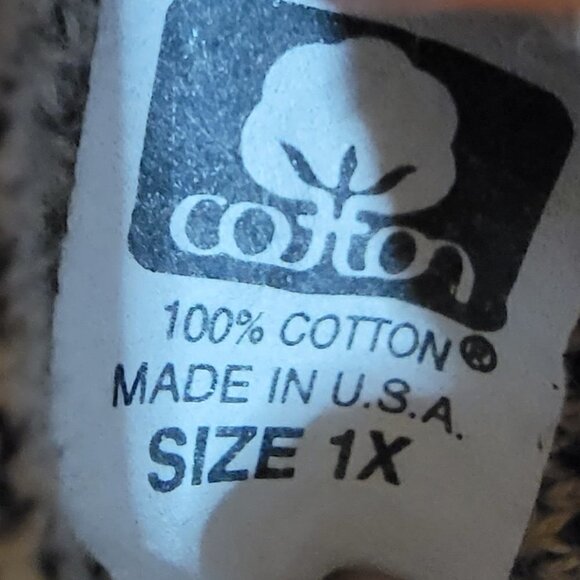 Joan Vass Animal Print Vneck Tunic Sweater - sz 1X - Picture 3 of 3